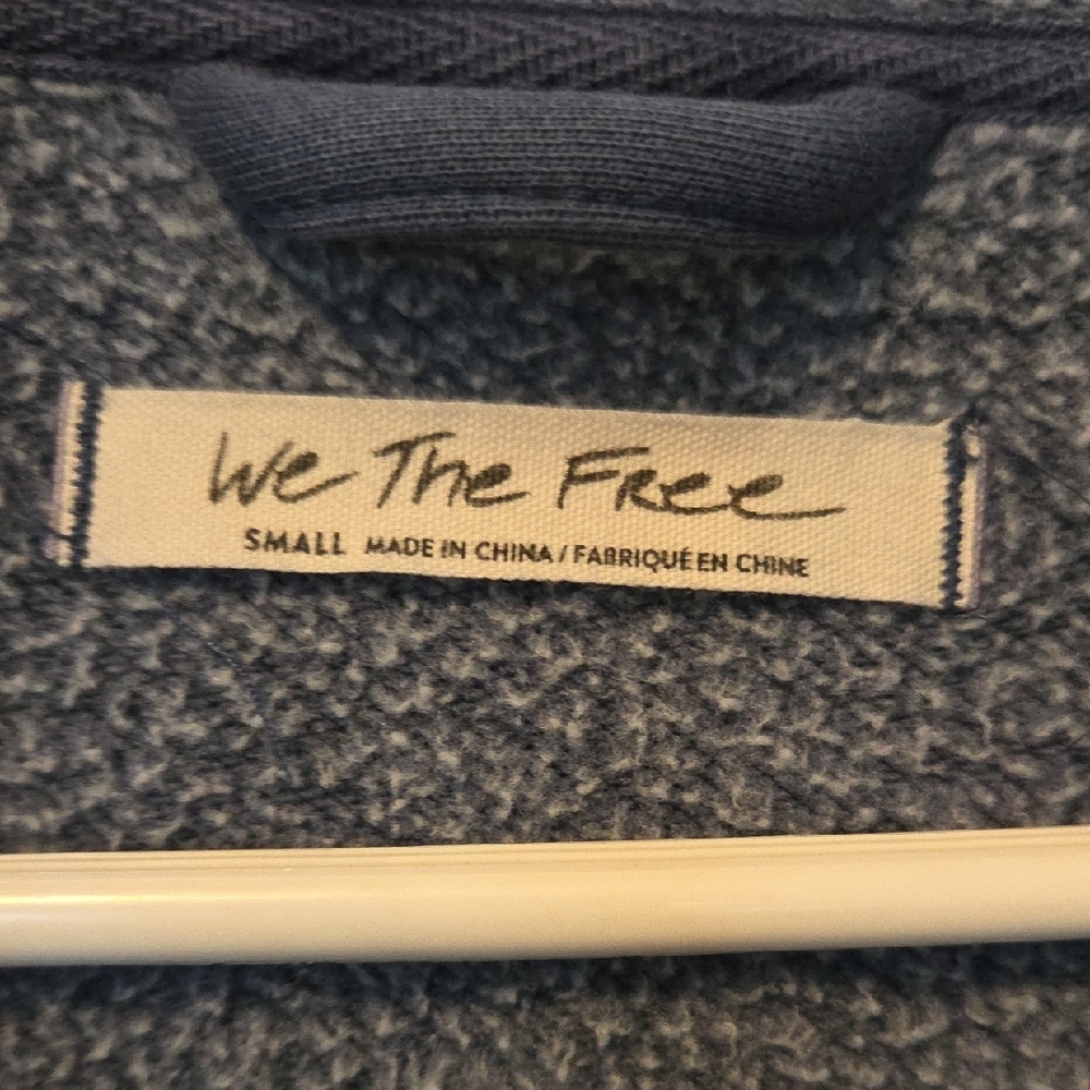 We The Free Navy Textured Sweater - Picture 2 of 3